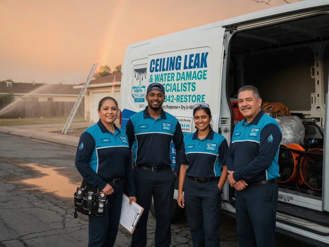 Ceiling Leak Cleanup company in Aberdeen, NC