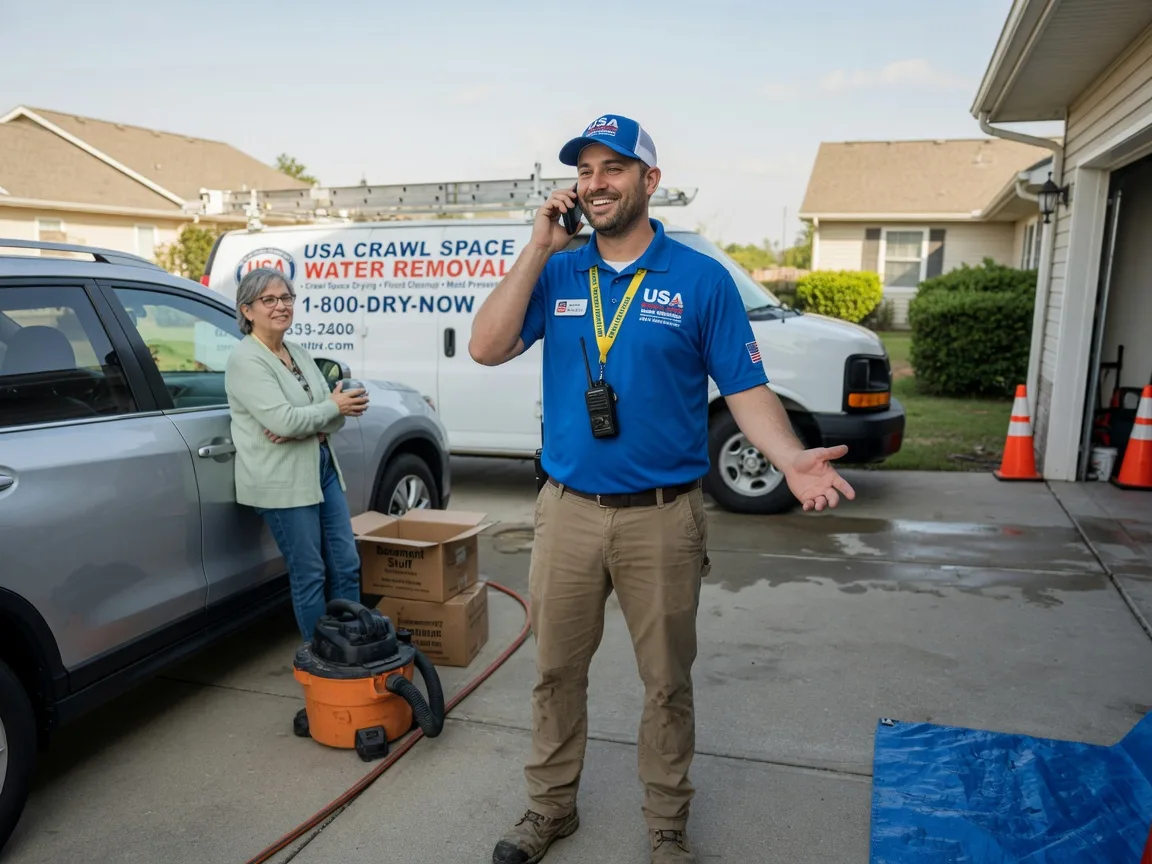 Crawl Space Water Removal Aberdeen, NC FAQs